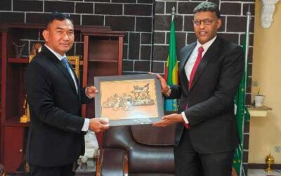 Myanmar Ambassador in Ethiopia pays a Courtesy Call on Somalia Ambassador to Ethiopia