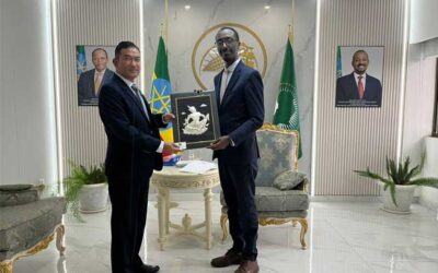 Myanmar Ambassador pays a courtesy call on Minister for Foreign Affairs of Ethiopia