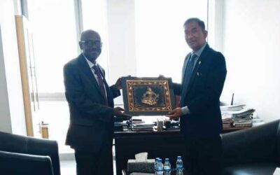 Myanmar Ambassador in Ethiopia pays a Courtesy Call on Deputy Chief of Staff from Afican Union