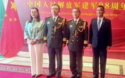 H.E U Aung Min Oo, Myanmar Ambassador to the Federal Democratic Republic of Ethiopia attends the occasion of the 98th Anniversary of the Founding of the Chinese People’s Liberation Army