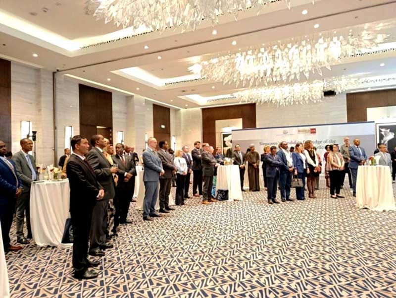 Myanmar Ambassador Attends Dinner Reception Hosted by Singapore’s Minister for Law and Second Minister for Home Affairs