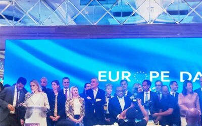 Myanmar Ambassador Attends Europe Day Celebration