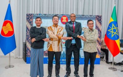 အီသီယိုပီးယားနိုင်ငံရှိ အာဆီယံအဖွဲ့ဝင်သံရုံးများပူးပေါင်း၍ အာဆီယံနေ့အခမ်းအနားကျင်းပ